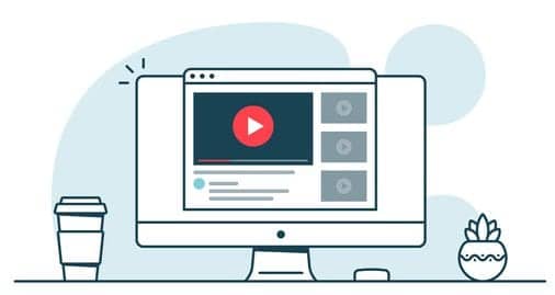 Live Streaming Marketing on Computer Screen