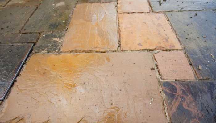 dirty sidewalk