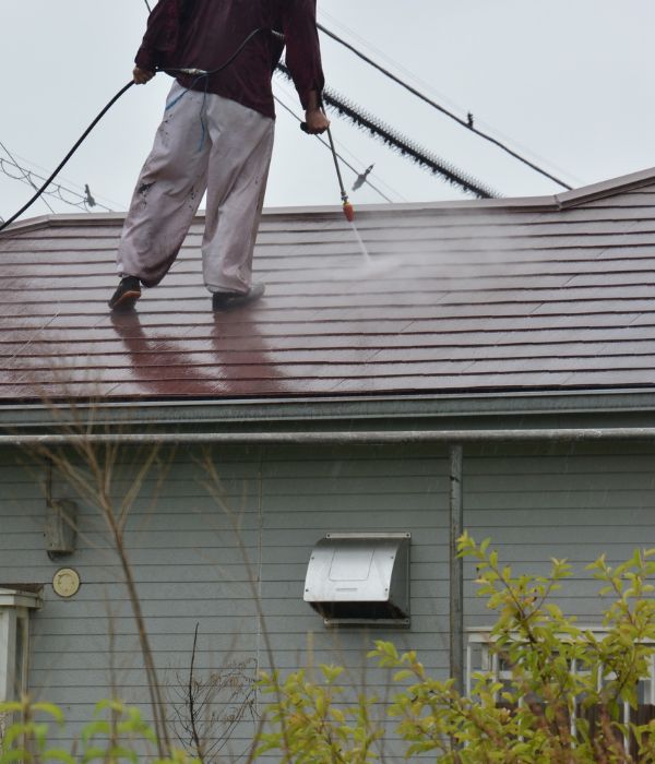 exterior house cleaning