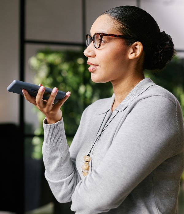 voice search on smartphone