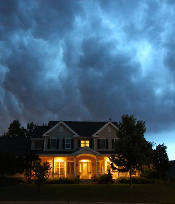 lightning storm