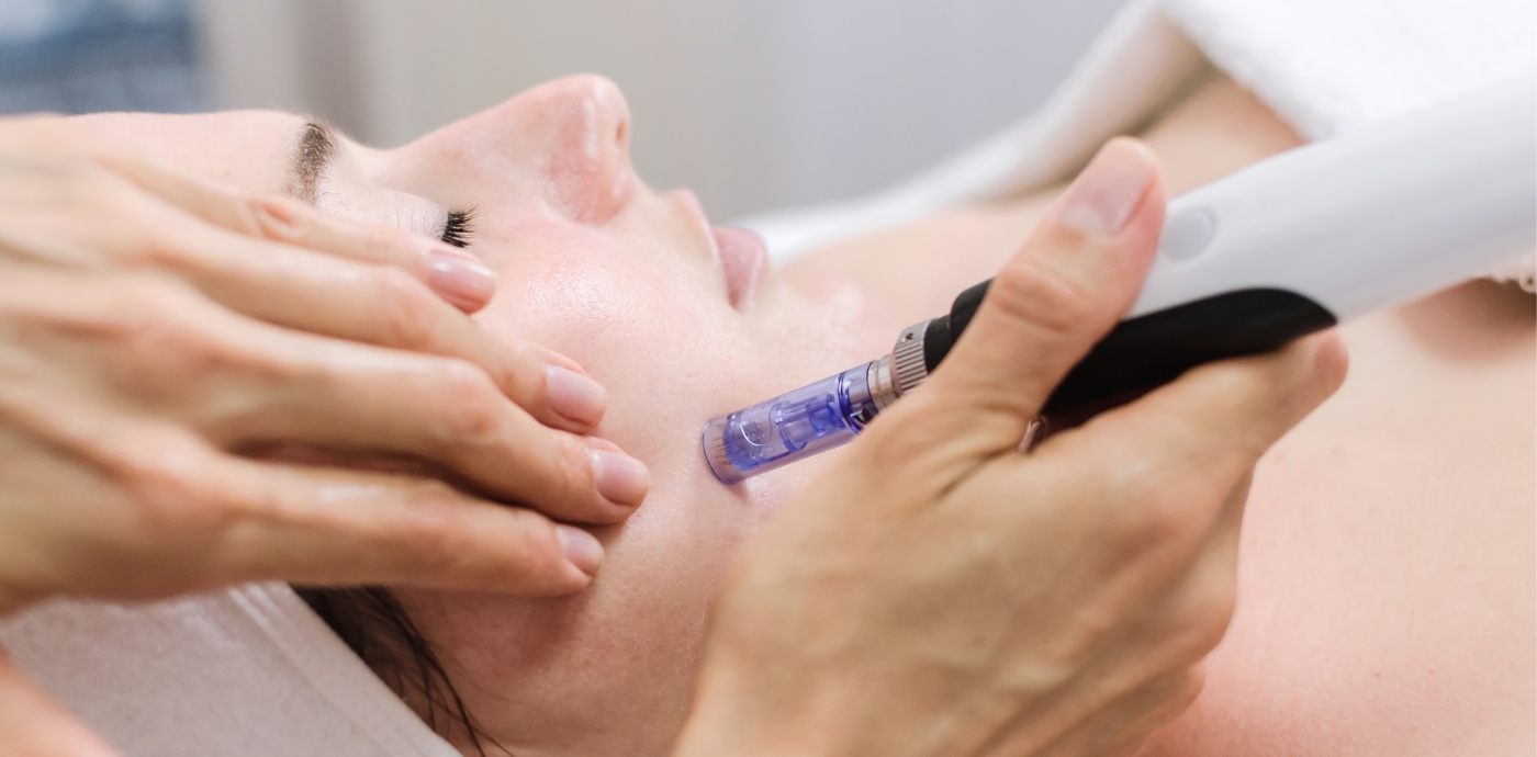 Med Spa patient getting treatment